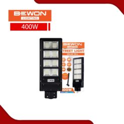 โคมไฟถนนโซล่าเซลล์ BEWON BUILD IN 400W