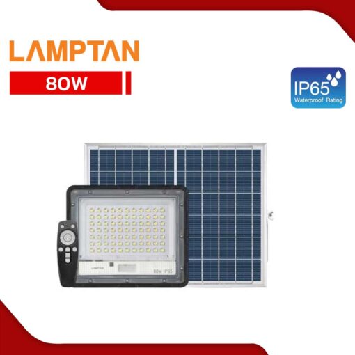 โคมไฟฟลัดไลท์ SOLAR CELL รุ่น STRONG 80W