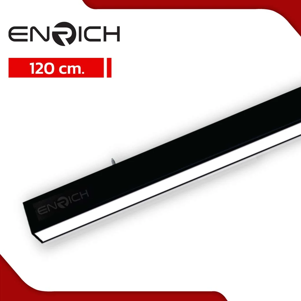 LINEAR 1 x LED T8 ENRICH รุ่น LINER (Black)