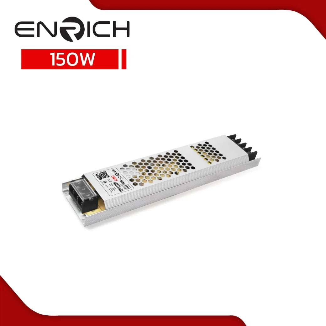 สวิทช์ชิ่ง พาวเวอร์ซัพพลาย ENRICH S-150-24V 6.25A 150W