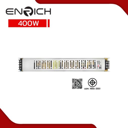 สวิทช์ชิ่ง พาวเวอร์ซัพพลาย ENRICH  S-400-24V 16.6A 400W - Image 3