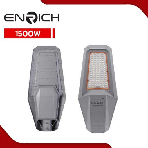 ENRICH โคมไฟถนนโซล่าเซลล์ 1500W LED EN-1500 - Image 2