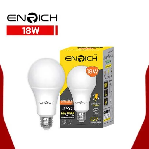 หลอดไฟ LED ENRICH ECO LIFE 18W - Image 2