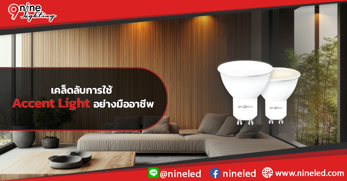 เคล็ดลับการใช้ Accent Light อย่างมืออาชีพ