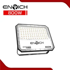 สปอร์ตไลท์โซล่าเซลล์ LED 800W ENRICH รุ่น THREE 3 แสง 02