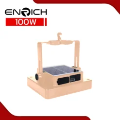 Alternative view of สปอร์ตไลท์โซล่าเซลล์ LED 20W ENRICH SPONGE สีชมพูพาสเทล(สำหรับพกพา)