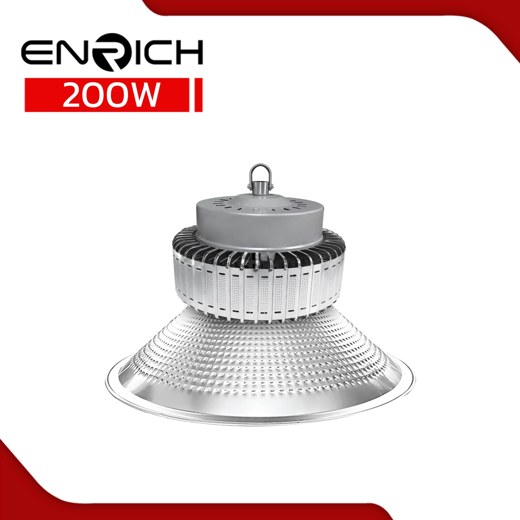 โคมไฮเบย์ LED 200W ENRICH TURBO - Image 2