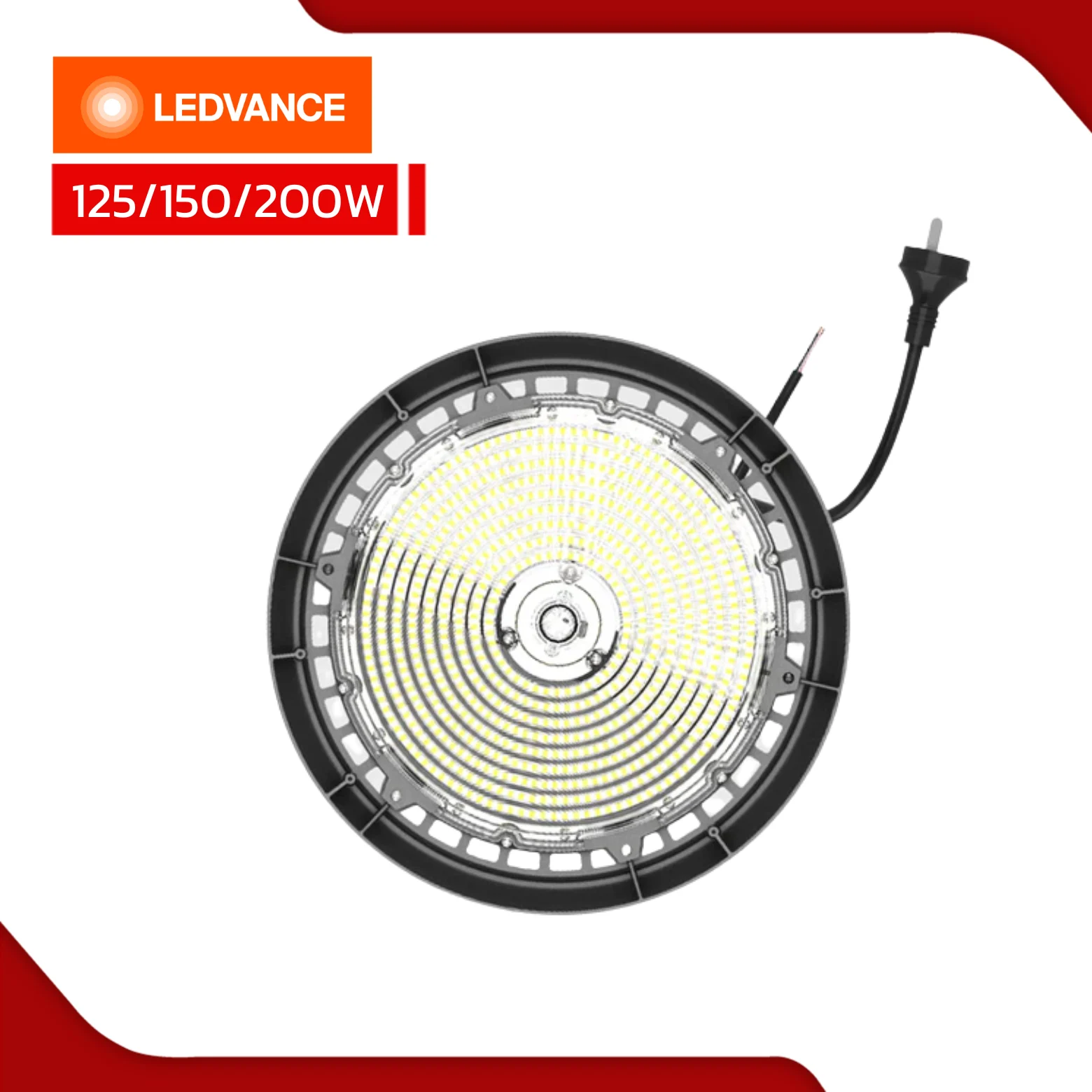 โคมไฟไฮเบย์ LED 125W/150W/200W LEDVANCE OSRAM (ปรับวัตต์ได้) - Image 2
