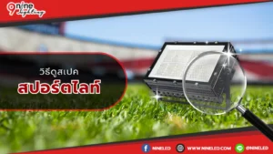 วิธีดูสเปคสปอร์ตไลท์