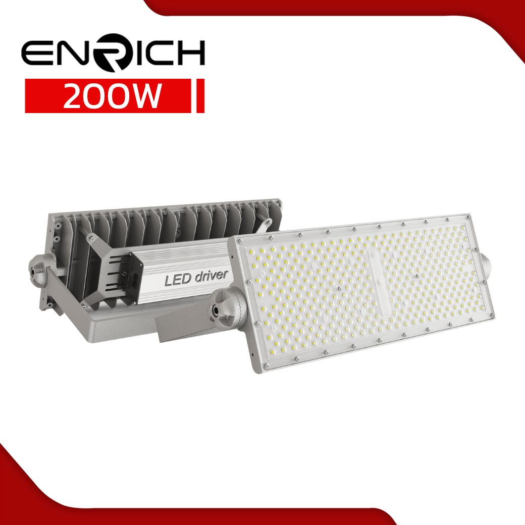 สปอร์ตไลท์ LED ENRICH รุ่น N-BRICK 200W Normal Driver