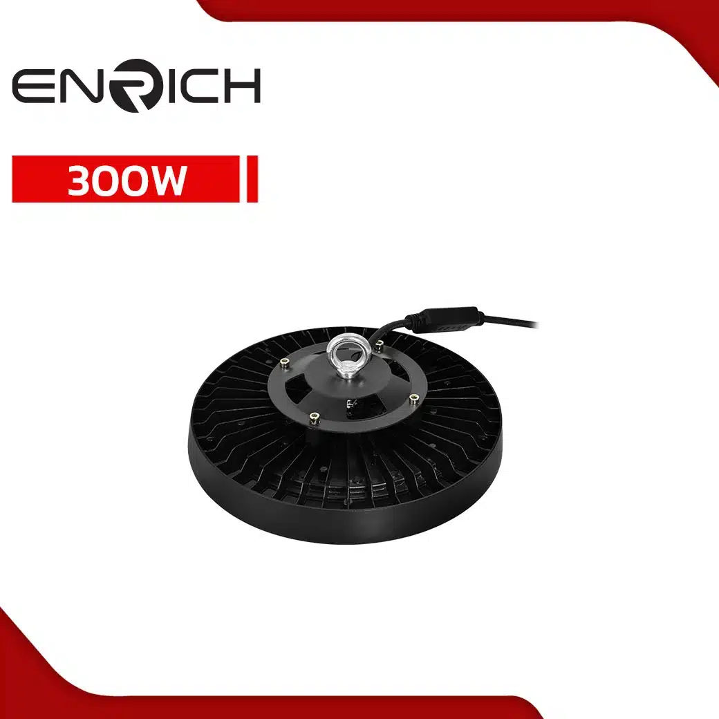 โคมไฮเบย์ LED 300W ENRICH UFO AIR SURGE